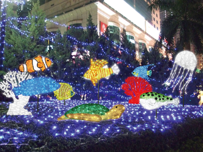 LEDクリスタルグロー　熱帯魚